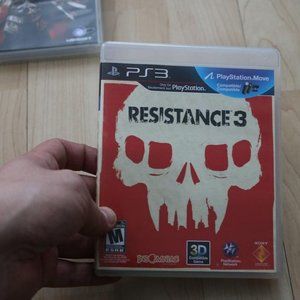 Resistance 3 PS3 (Sony PlayStation 3 PS3, 2011) Complete CIB Pre-Owned